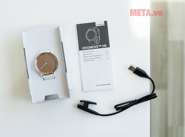 Đồng hồ thông minh theo dõi sức khỏe Garmin Vivomove HR (Sport Edition)