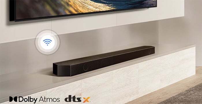 Công nghệ Dolby Atmos không dây Loa thanh Samsung HW-Q700D/XV