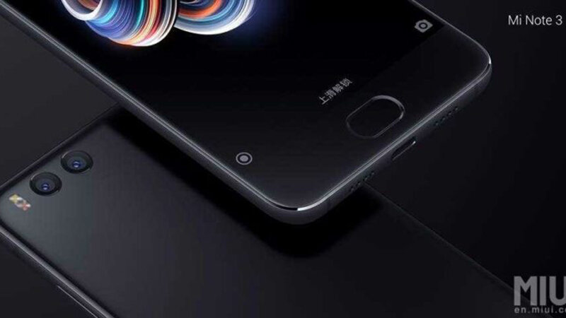 Điện thoại Xiaomi Mi Note 3