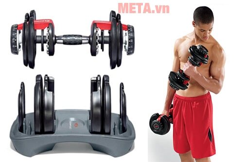 Tạ tay điều chỉnh Bowflex 1090
