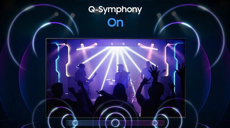 Smart tivi Samsung 4K 43 inch UA75CU8000 chất lượng âm thanh