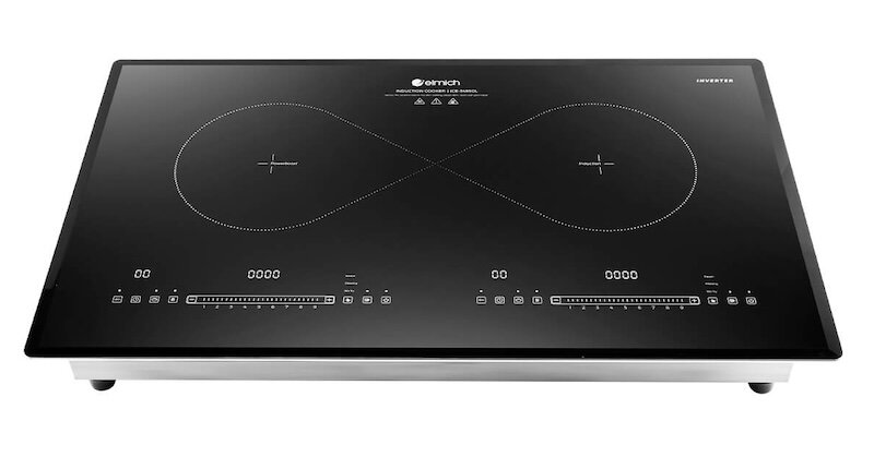 Bếp từ đôi Elmich ICE-3495OL thiết kế hiện đại, sang trọng