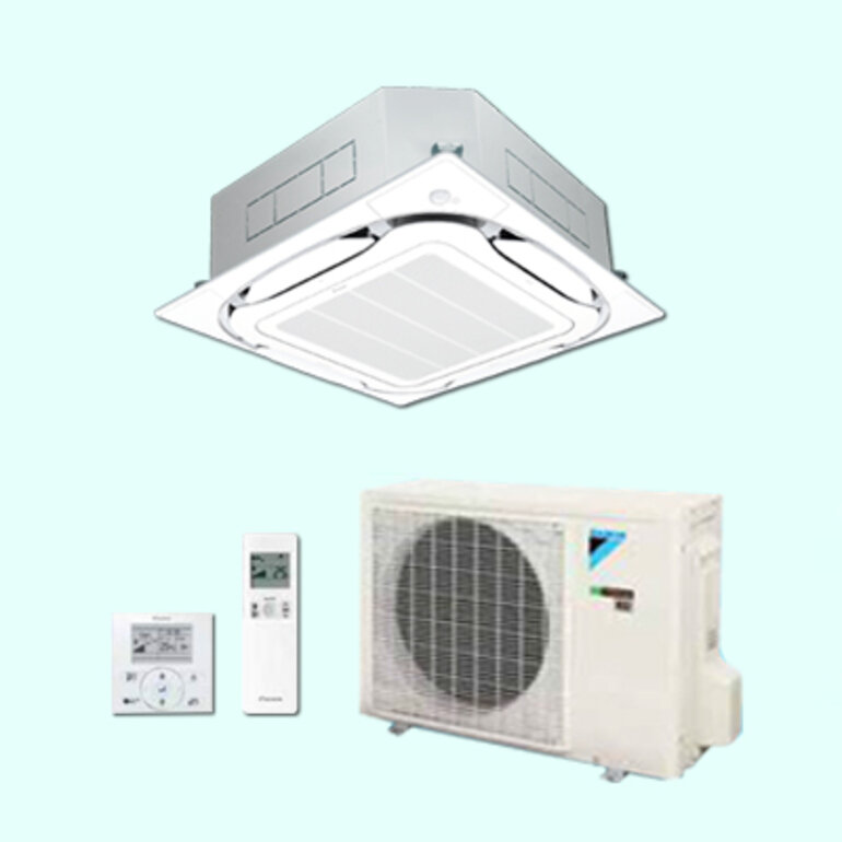 Điều hòa Daikin Inverter 24000 BTU 2 chiều FCQ71KAVEA/RZQ71LV1 gas R-410A - Điều khiển không dây