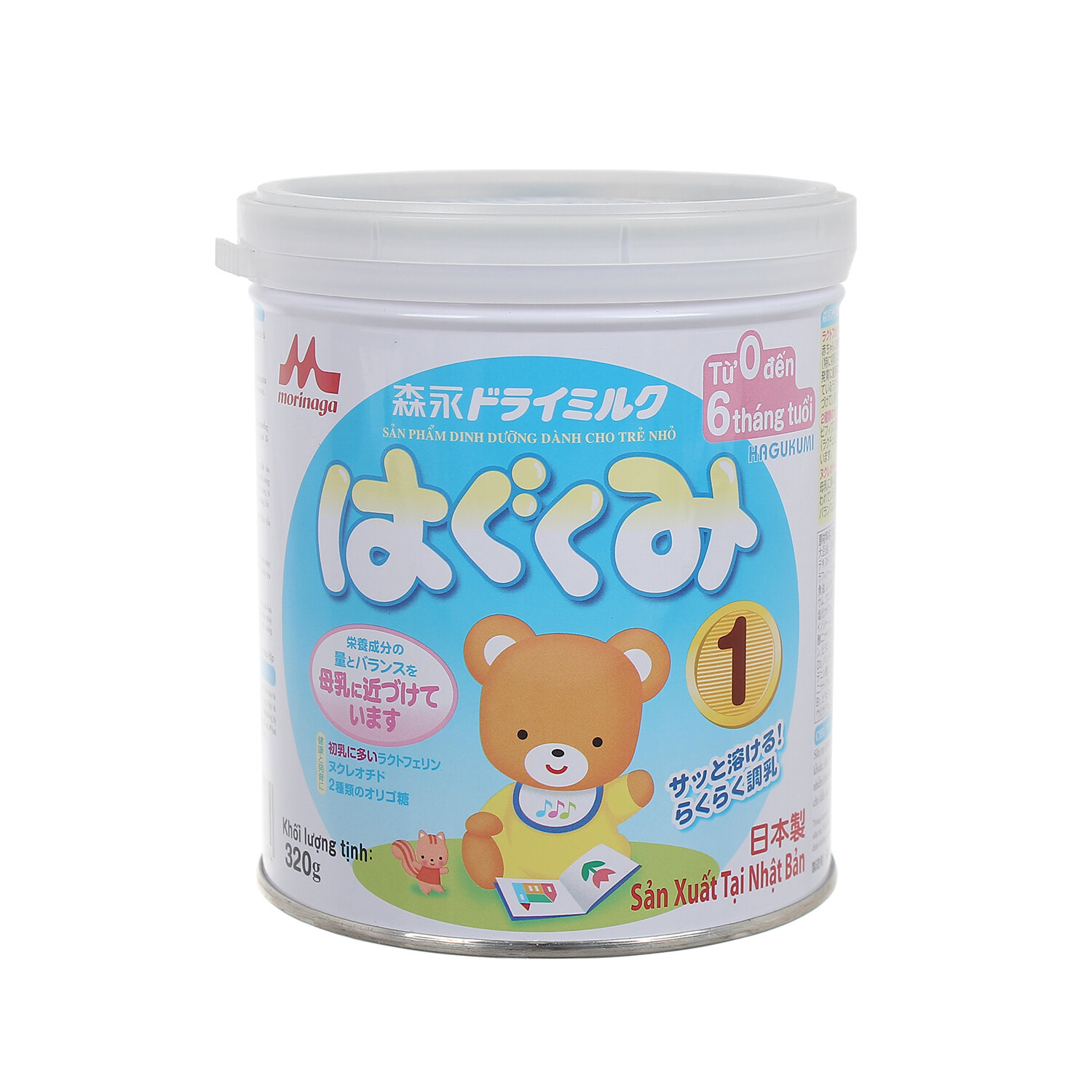 Sữa Morinaga số 1 320g (0 - 6 tháng)  Sữa Morinaga số 1 320g (0 - 6 tháng)