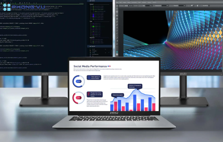 Đầy đủ các cổng kết nối phục vụ công việc và giải trí.
