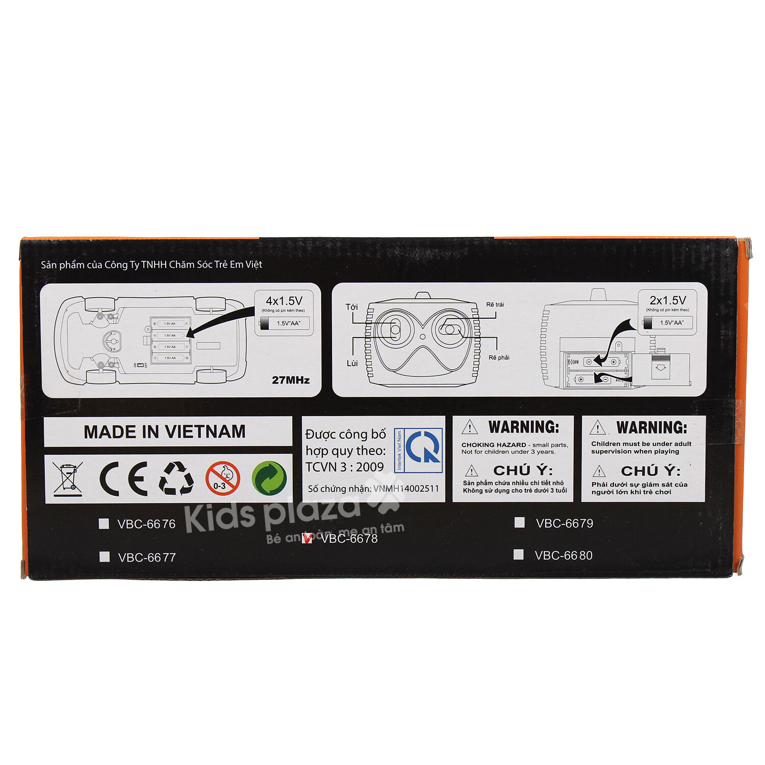  Xe điều khiển VBC.6678