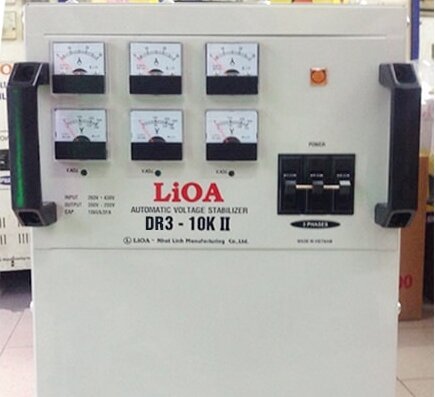 Ổn áp 3 pha Lioa 10KVA DR3 10K