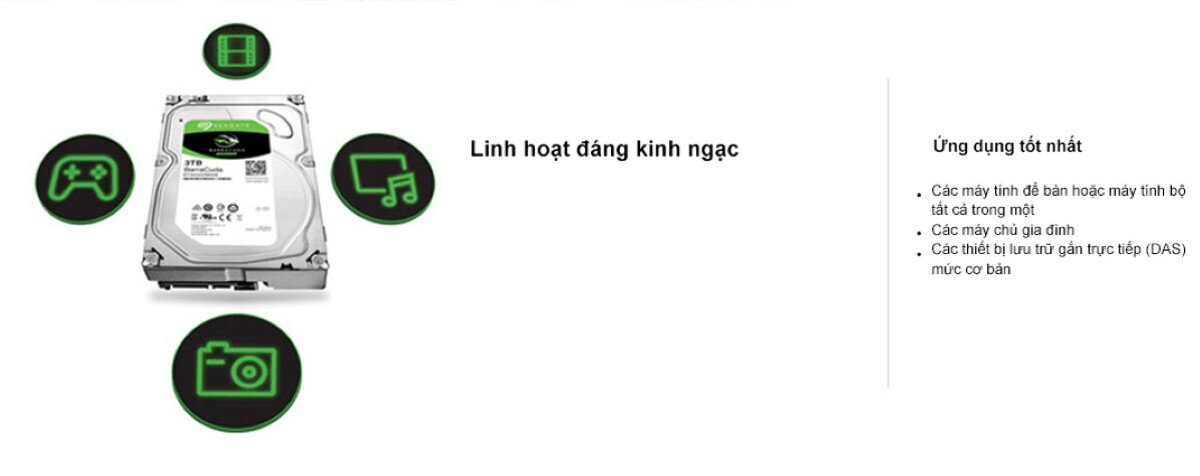 Ổ cứng HDD Seagate Barracuda