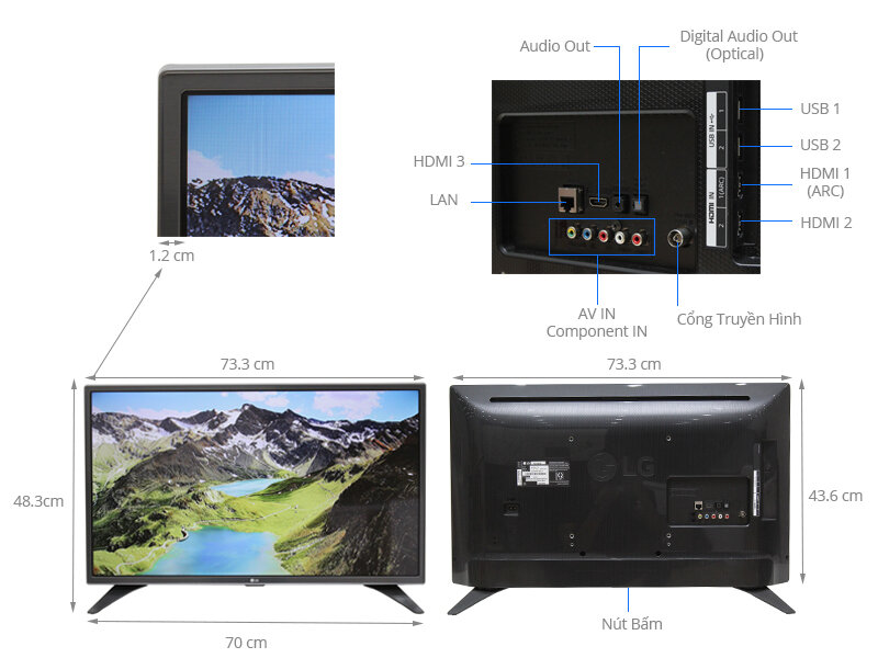 Smart Tivi LG 32 inch 32LH604D Smart Tivi LG 32 inch 32LH604D