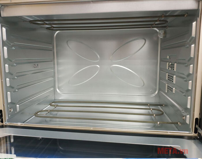 Lò nướng Sanaky VH-129N2D 120 lít (vàng inox)