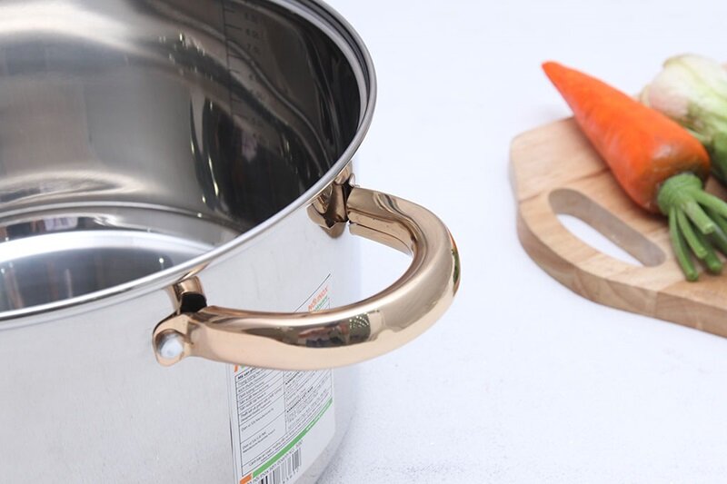 Nồi inox 3 đáy 28 cm Kangaroo KG590 Nồi inox 3 đáy 28 cm Kangaroo KG590