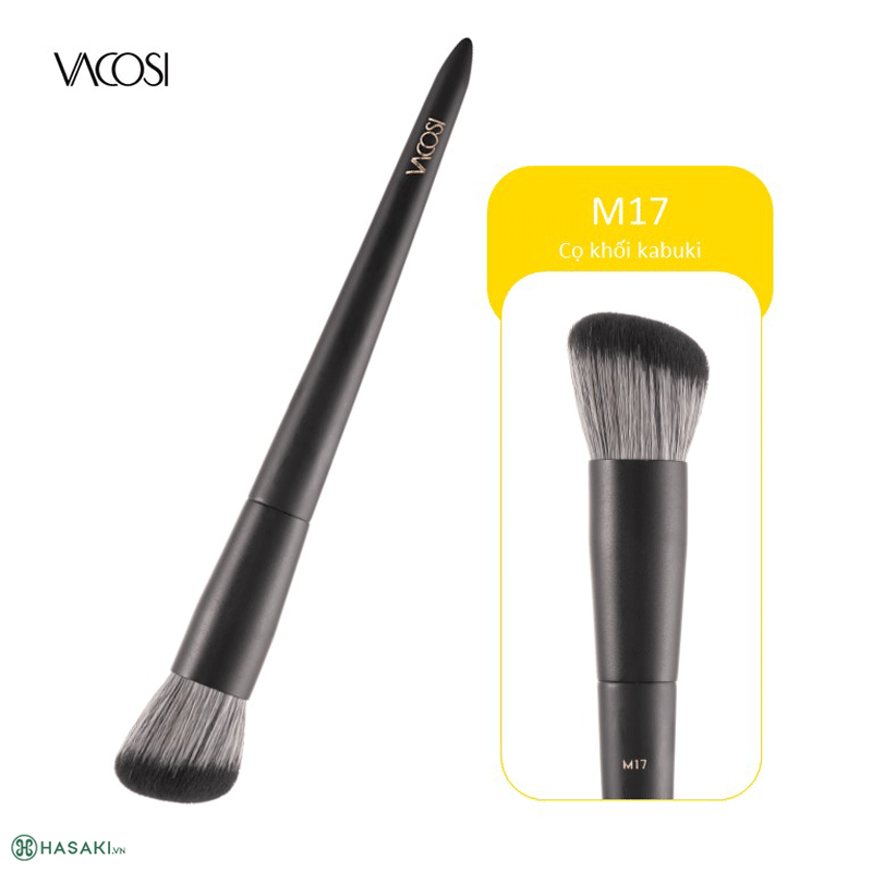 Cọ Tạo Khối Đầu Xéo Vacosi Angled Kabuki Brush - M17