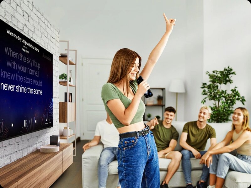 Smart tivi Mini LED Samsung AI 4K 65 inch UA65M70HA 