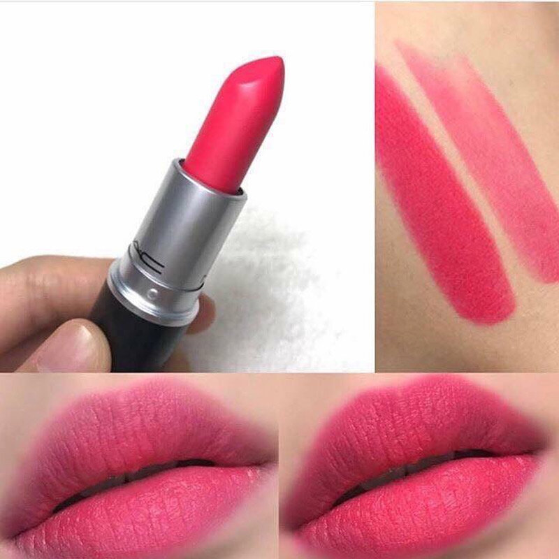 Son Thỏi Mềm Mịn Môi MAC Impassioned Màu Hồng 
