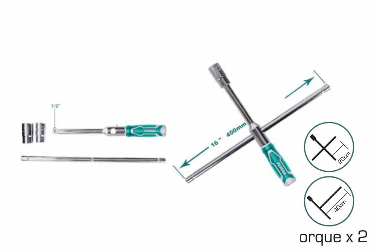 Điếu mở tắc kê chữ thập Total THTRCW40231