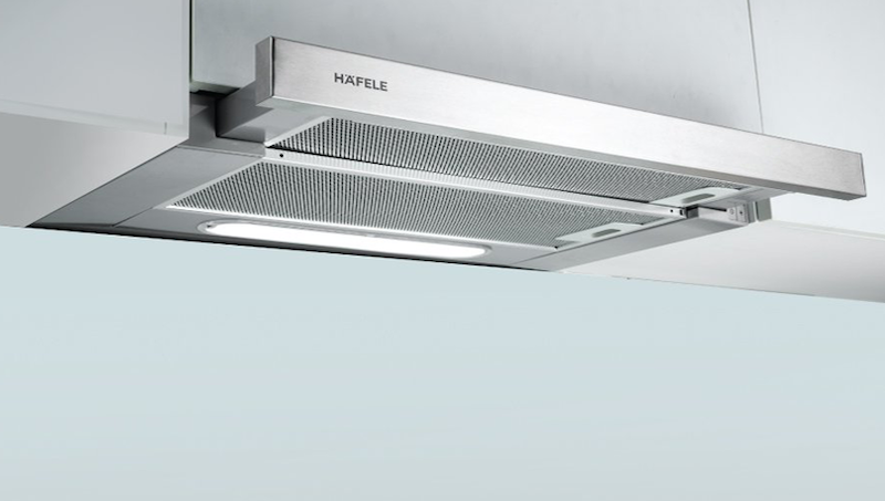 Máy hút mùi Hafele HH-TI90D sở hữu thiết kế âm tủ gọn gàng