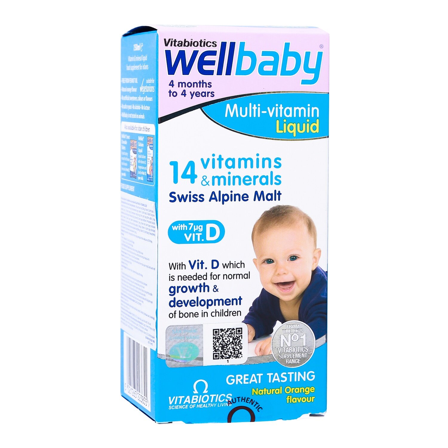 Tác dụng siro cho bé Wellbaby Multi-Vitamin Liquid 150ml 