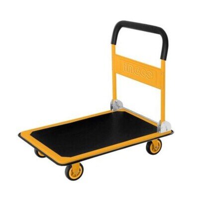 Xe đẩy hàng 4 bánh gấp gọn 150kg INGCO HPHT11502