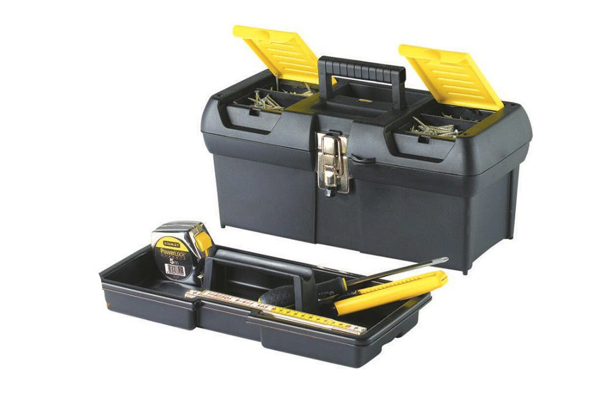 Hộp dụng cụ (nhựa) khóa sắt 12.5