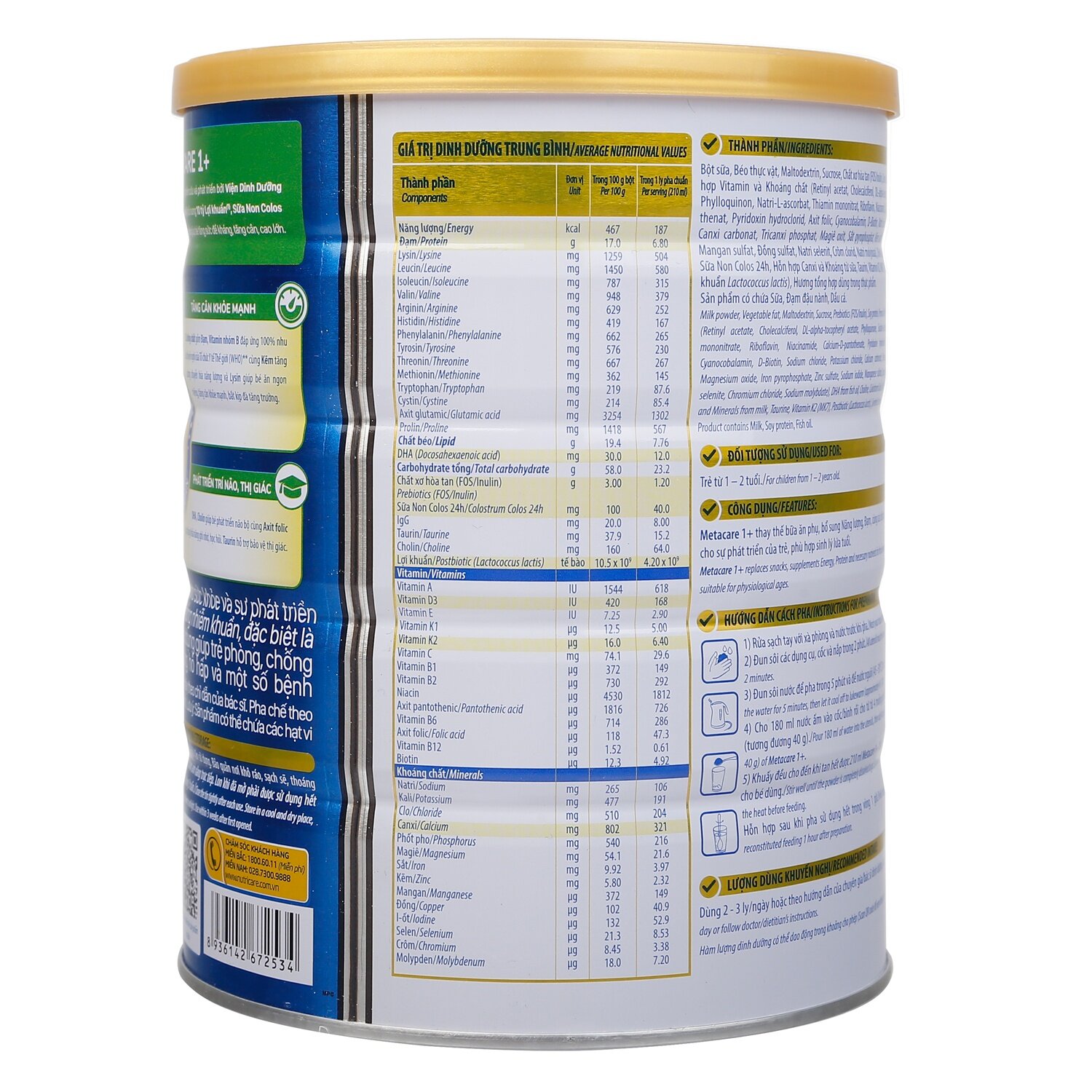 Gía trị dinh dưỡng