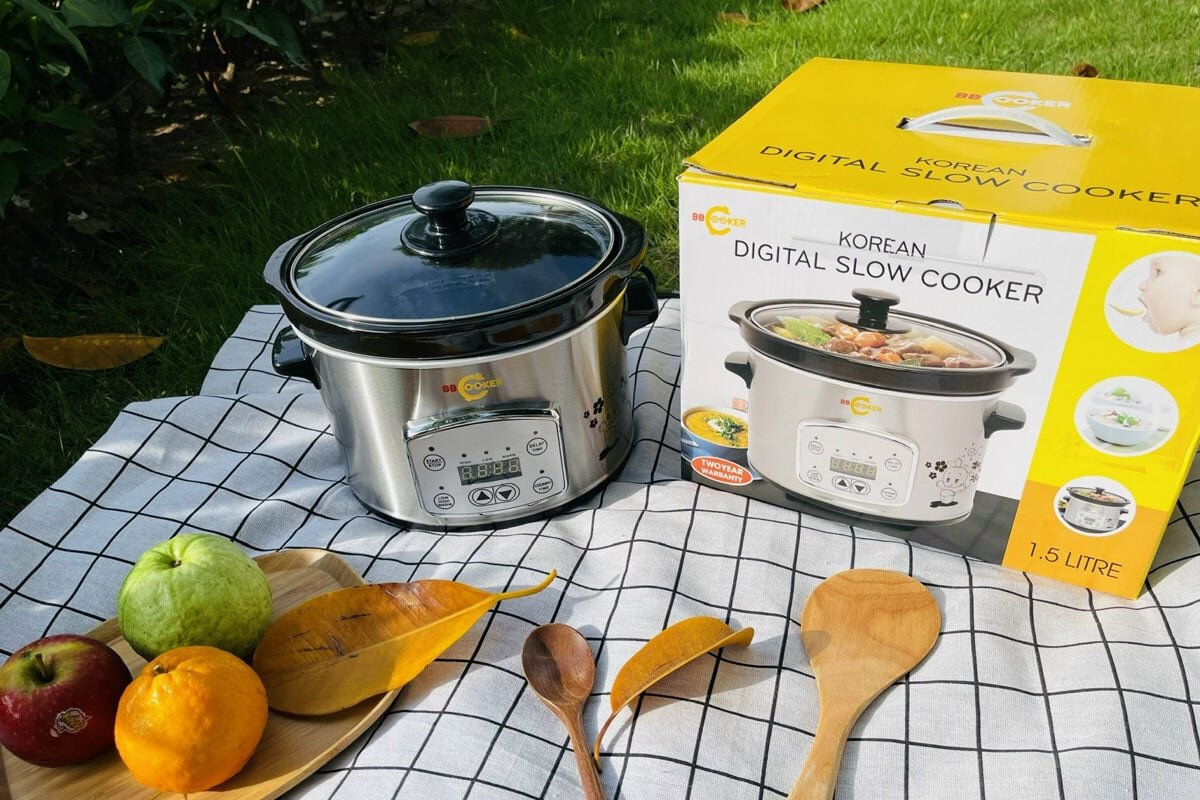 nồi nấu chậm BBCooker điện tử Hàn Quốc DS15