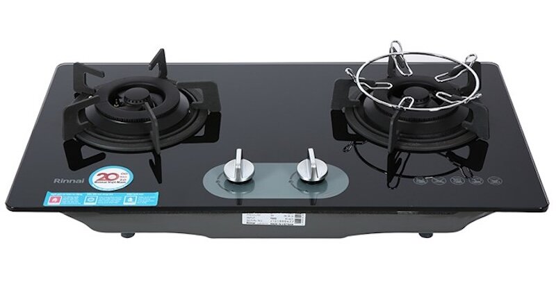 Bếp gas đôi Rinnai RVB-220G được trang bị hệ thống đánh lửa IC tiên tiến