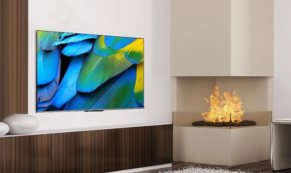 Tivi Coocaa 65 inch 65S6G Pro Max khi treo tường