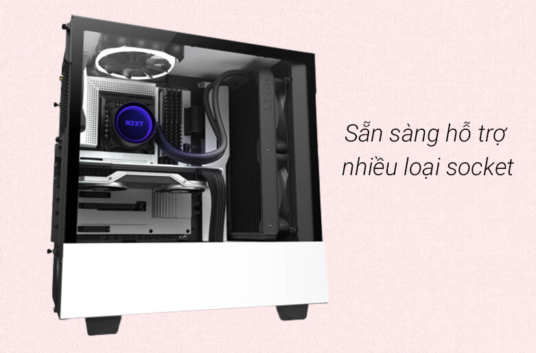 NZXT Kraken X53 | Chân cắm RGB