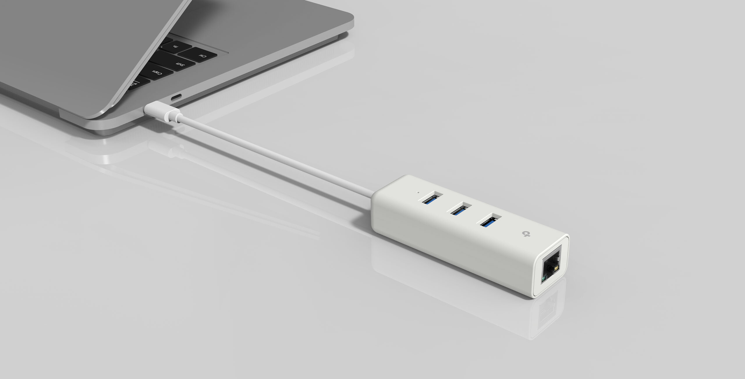 Bộ chuyển đổi Hub USB 3.0 sang Lan Gigabit + 3 Cổng USB 3.0 TP-Link UE330