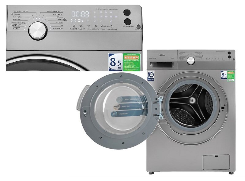 Máy giặt Midea Inverter 8.5 Kg MFK85-1401SK lồng giặt