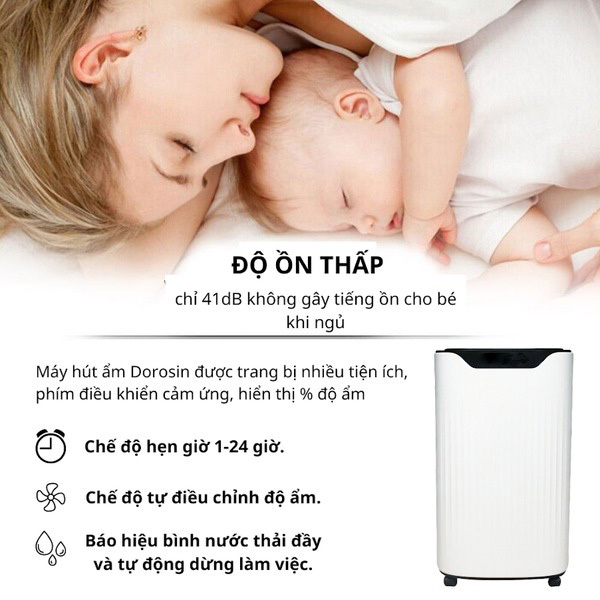 Máy hút ẩm Dorosin ER-612 4 Máy hút ẩm Airko ER-612 Ảnh 3