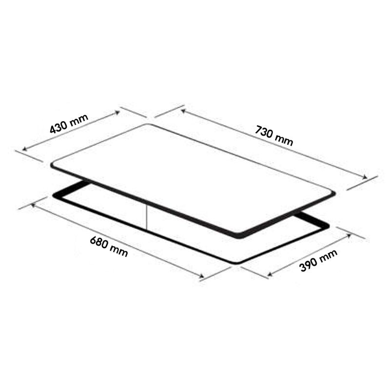 Bếp từ âm 2 vùng nấu Eurosun EU-T256Plus