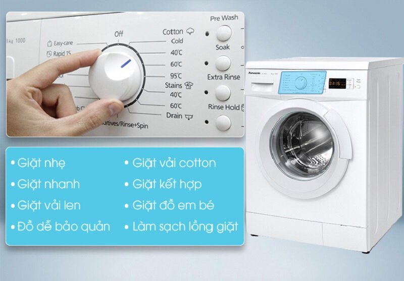 Máy giặt Panasonic 8 kg NA-108VK5WVT Máy giặt Panasonic 8 kg NA-108VK5WVT