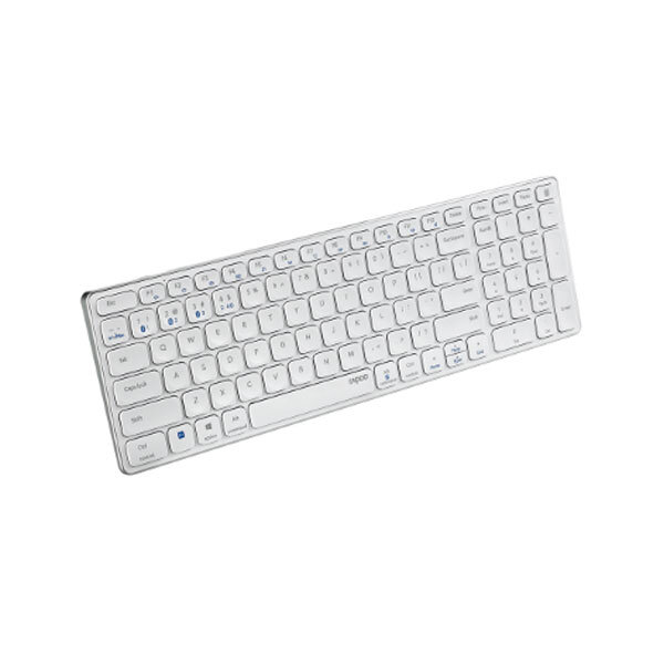Bàn phím không dây đa kết nối Rapoo E9350G (Màu trắng)