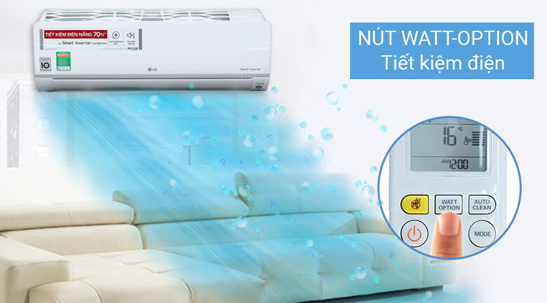 Máy lạnh LG Inverter 1 HP V10APR Máy lạnh LG Inverter 1 HP V10APR