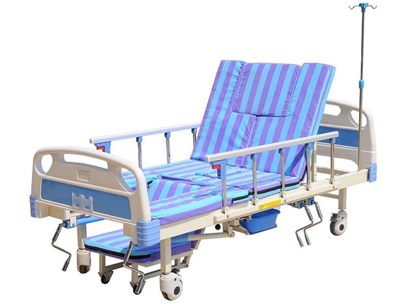 Giường y tế 5 tay quay Nikita NKT-DCN05 Giường y tế 5 tay quay Nikita NKT-DCN05