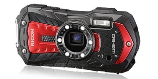 Máy Ảnh Chống Nước Ricoh WG-60 (Đỏ)