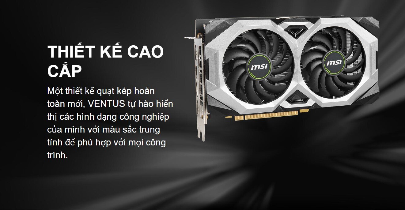 Card màn hình MSI RTX 2060 VENTUS 12G OC