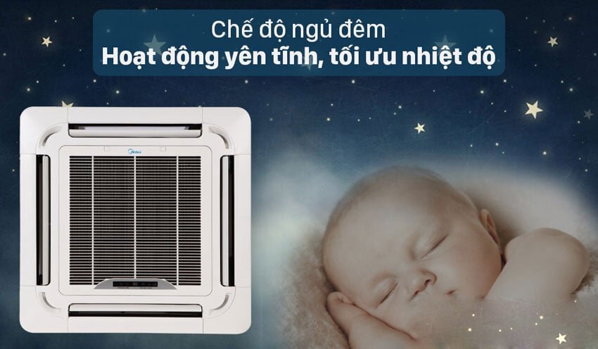MCD1-36CRDN8-Q có chế độ ngủ êm ái