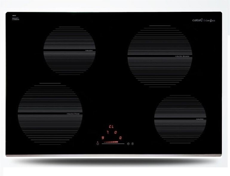 Bếp từ âm 4 vùng nấu Cata ISB 704 BK