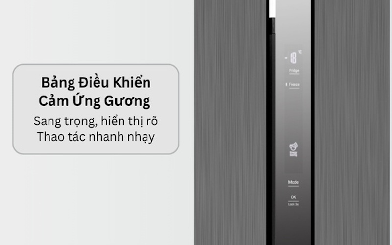 Tủ lạnh Hitachi HRSN9552DDXVN (Ảnh: Hitachi).