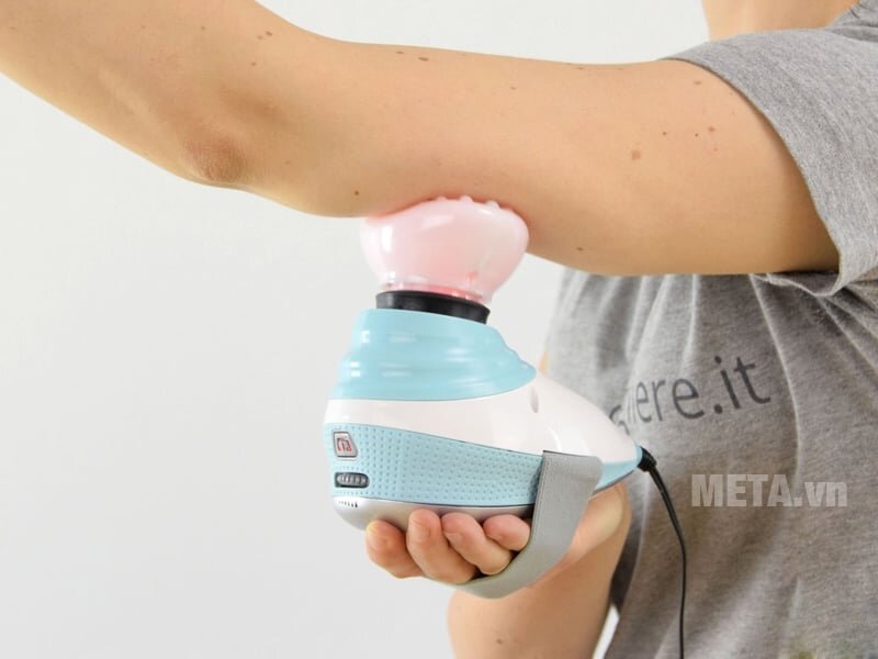 Nhẹ nhàng massage dưới lòng bàn tay cùng với chức năng nhiệt để tăng hiệu quả homedics