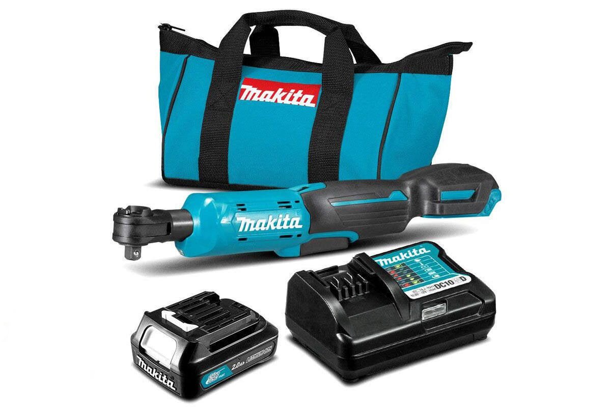 Máy siết bu lông xuyên tâm pin 12V Makita WR100DSA