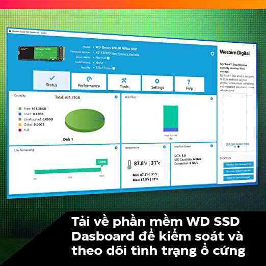 Ổ cứng SSD WD SN350 Green