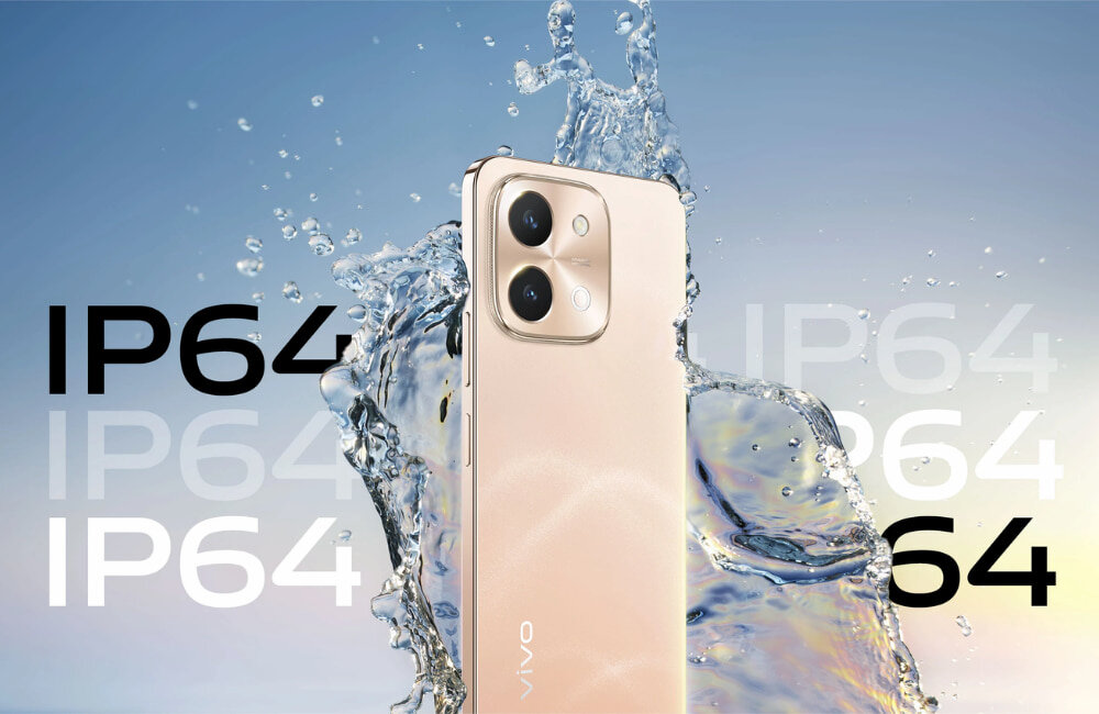 Vivo Y28 8GB 128GB đạt chuẩn kháng nước, bụi IP64