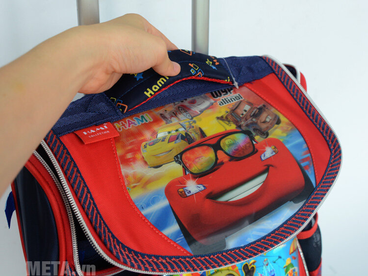 Balo cấp 1 có cần kéo Hami BL151 Minion