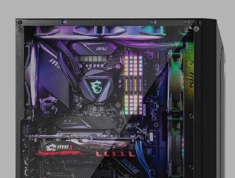 Case MSI MAG VAMPIRIC 100R | Mặt kính cường lực
