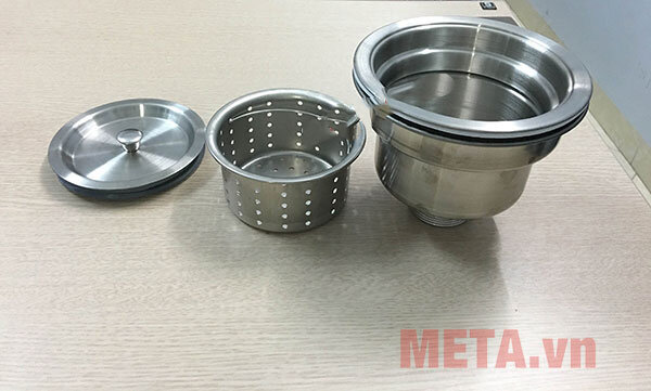 Chậu rửa bát Sơn Hà S80 inox Sus 340 cao cấp