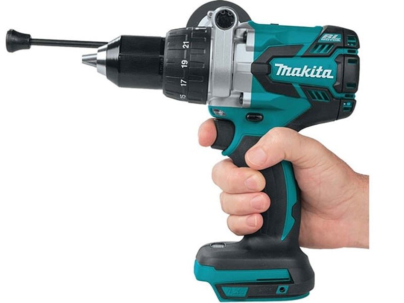 Máy khoan động lực dùng pin 18V Makita DHP481z chưa pin sạc mô tơ từ có búa