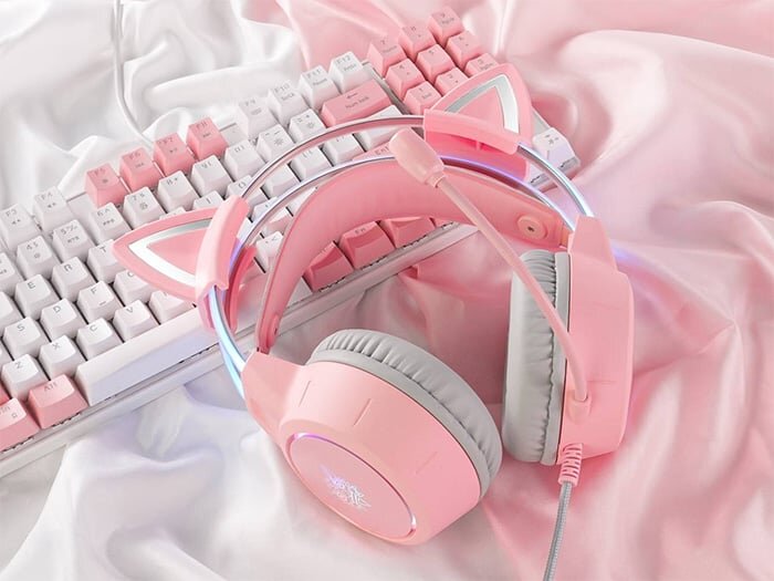 Tai nghe Onikuma X15 Pro Pink